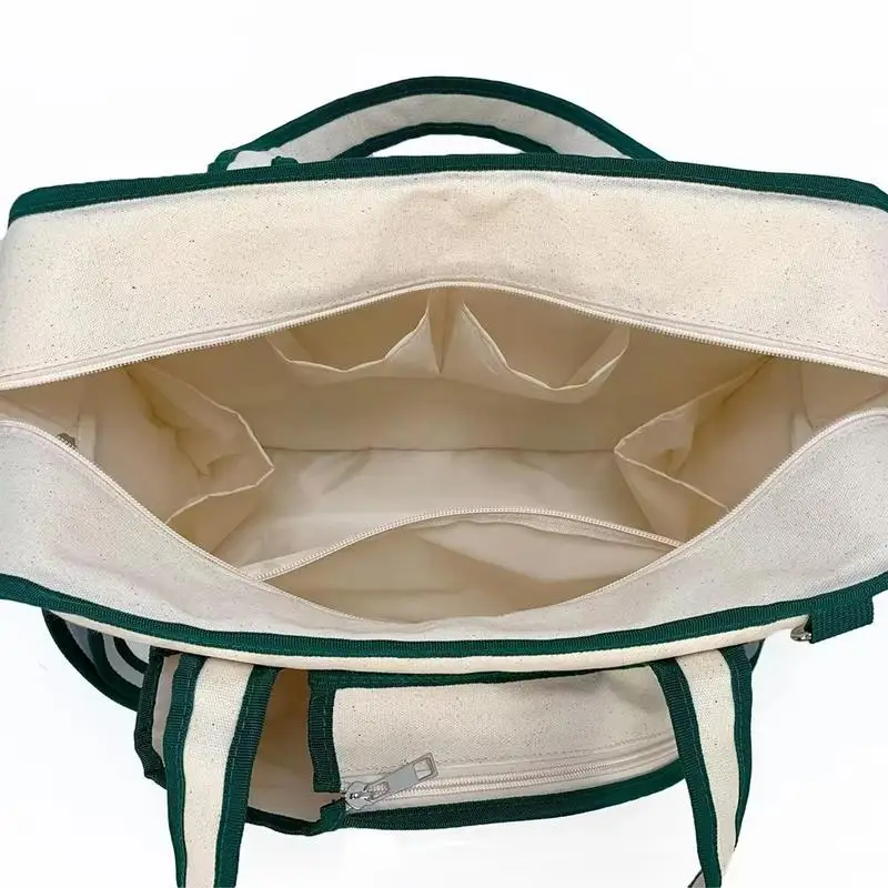 Portable Racket Bag Hole Ball Racquet Storage Bag Canvas Fabric Sports Racket Bag For Table Tennis Rackets Badminton Rackets 3