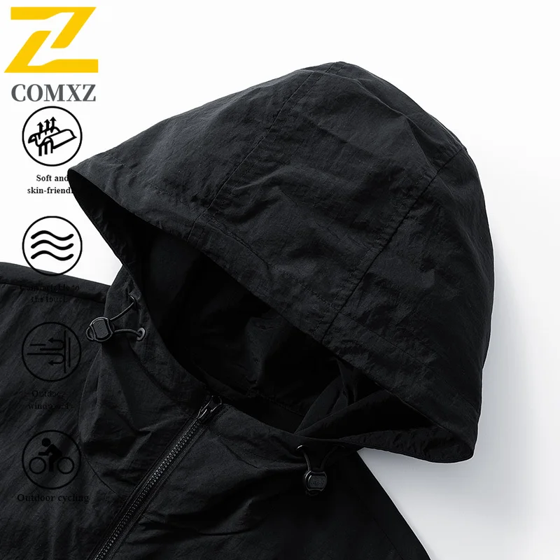 Summer Outdoor Vest Waterproof Windproof Camping Hiking Fishing Streetwear Men Lightweight Tactical Sunscreen Leisure Jacket