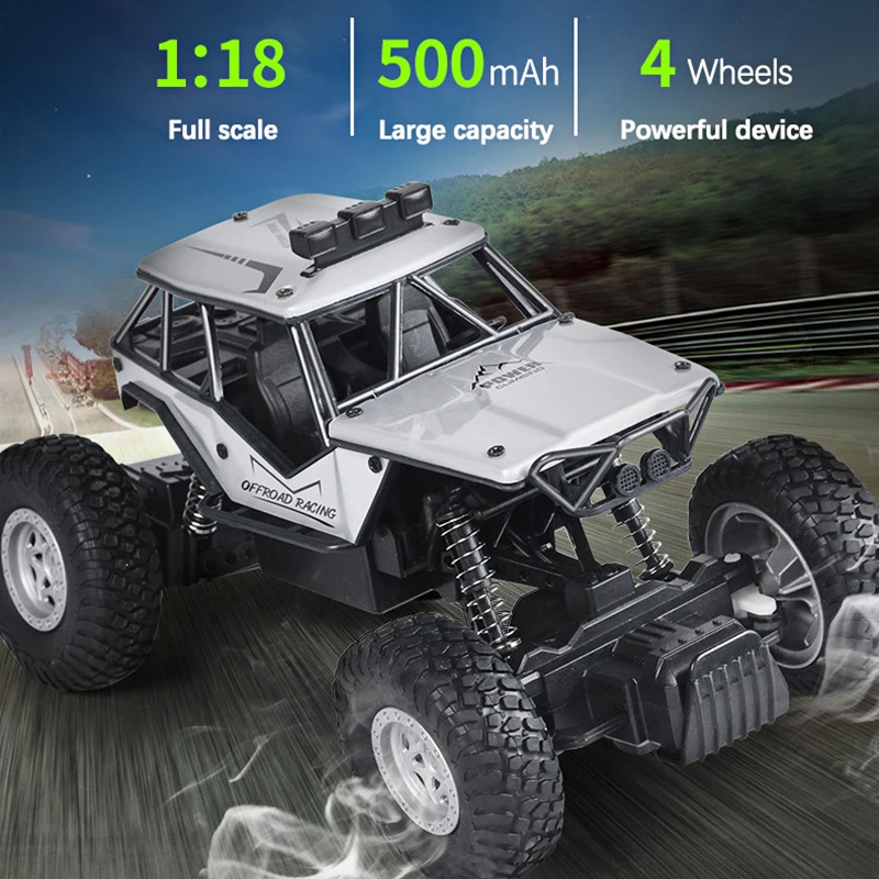 Mini Rc Drift Car Alloy Off-Road Fast Speed 2WD 2.4GHz Remote Control Car Electric Vehicle Model Toy For Boys Children Gifts 3