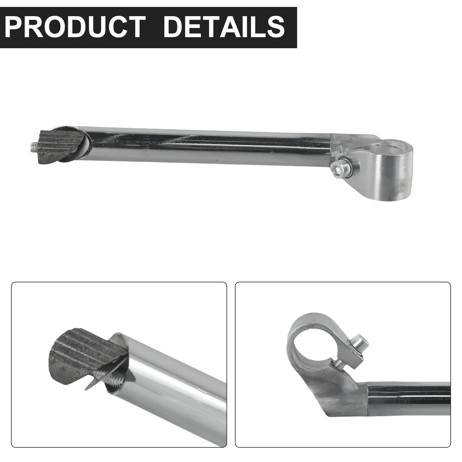 1x Bicycle Bike Quill Stem Riser 150/200mm Handlebar 22.2mm Folding Bike Stem Aluminum Alloy Front Fork Adapter Part Components