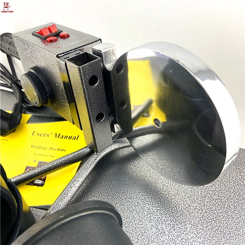 Free Shipping Plumber Tools 1500W 75/90/110MM Temperature Control Plastic PVC Pipe Welding Machine PPR Welder To Weld Plastic 5