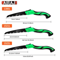 AIRAJ Multifunctional Folding Saw Steel Sharp And Wear-Resistant Portable Household Hand Saw Woodworking Saw 2