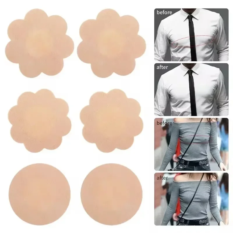 10/100pcs Women Breast Nipple Covers Self Adhesive Lift Up Invisible Bra Sticky Shield Pad