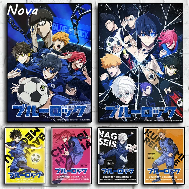 Blue Lock, Blue Lock Poster, Blue Lock Anime