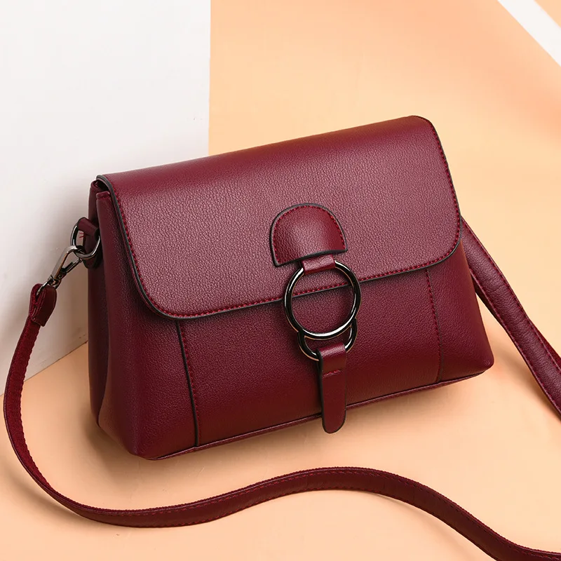 New Bag Shoulder Women's Large Capacity Soft Leather Crossbody Casual Handbags For Women High-Quality Messenger Versatile Luxury