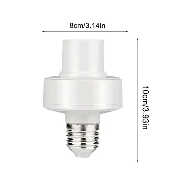 2.4G Bulb Base For Led Bulb WiFi Smart Bulb Socket Adapter For Google LED Lamp Holder Wireless Remote Control Smart Timer Switch 6