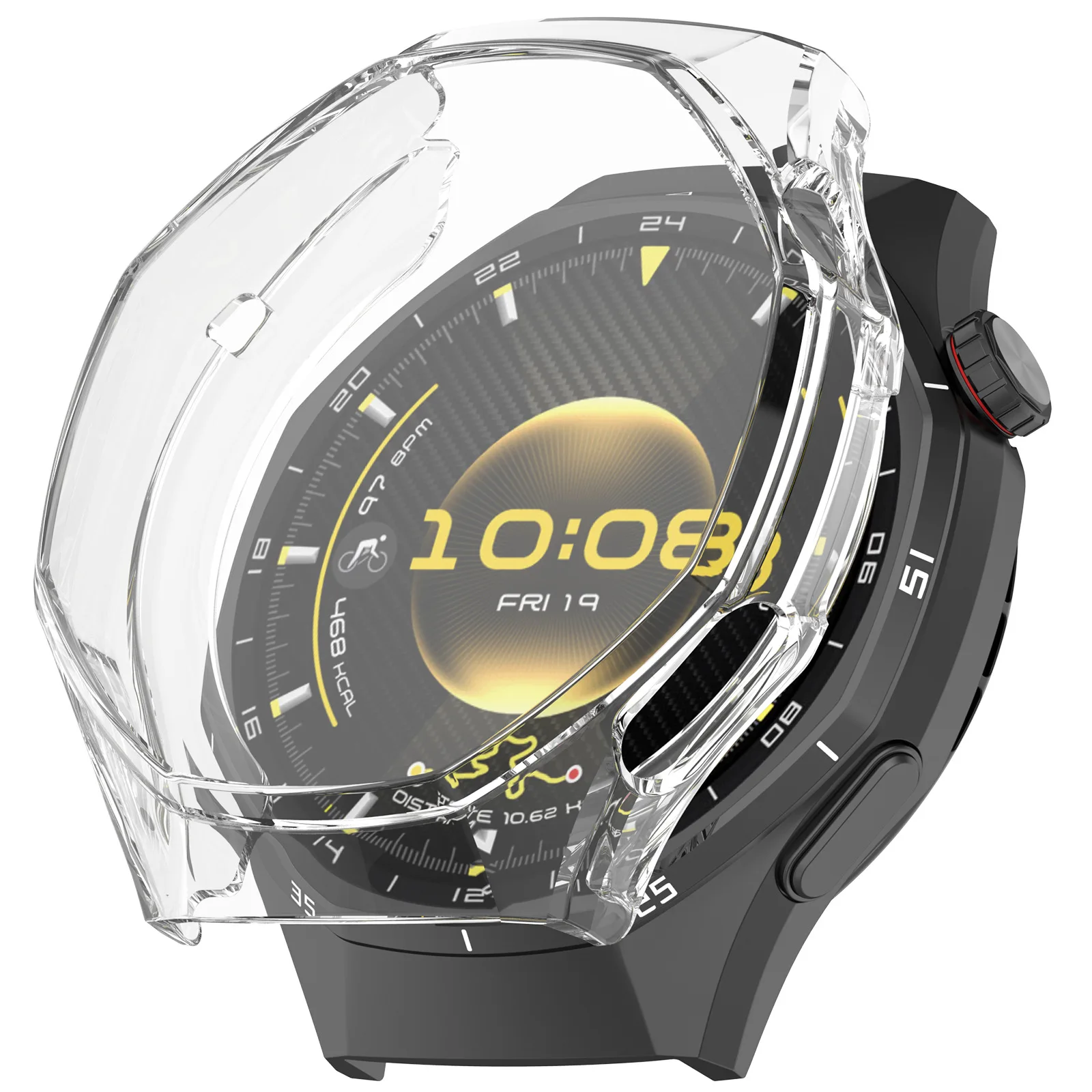 Premium TPU Protective Case with Screen Protector for Smartwatch - Soft Shell Bumper Cover
