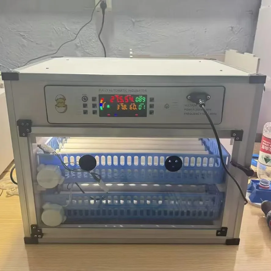 256구 자동 부화기, 닭, 오리, 거위, 조류 부화율 높이기 위한 고성능 부화기