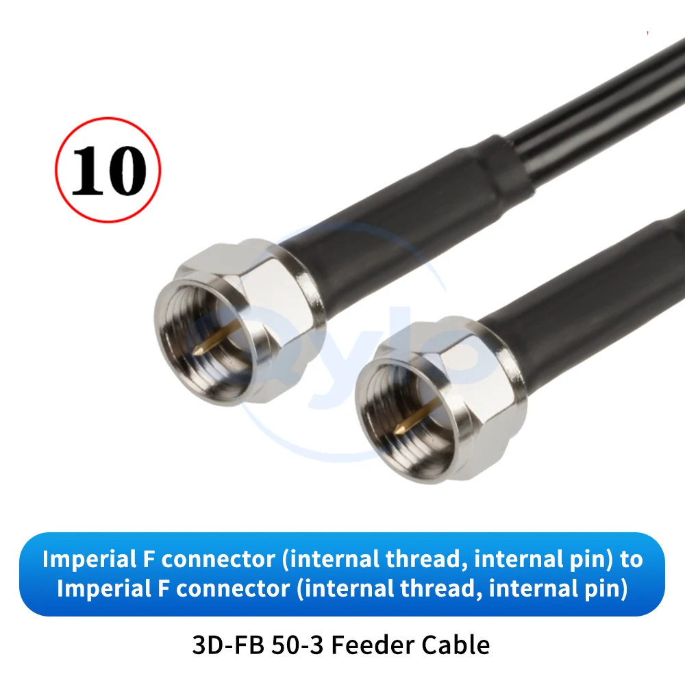 HF-Überwachungskabel BNC auf BNC auf F-Typ Stecker auf Buchse Adapterkabel F-Typ-Kabel / BNC-Stecker auf Buchse Verlängerungskabel (1 Stück) – Detail 14