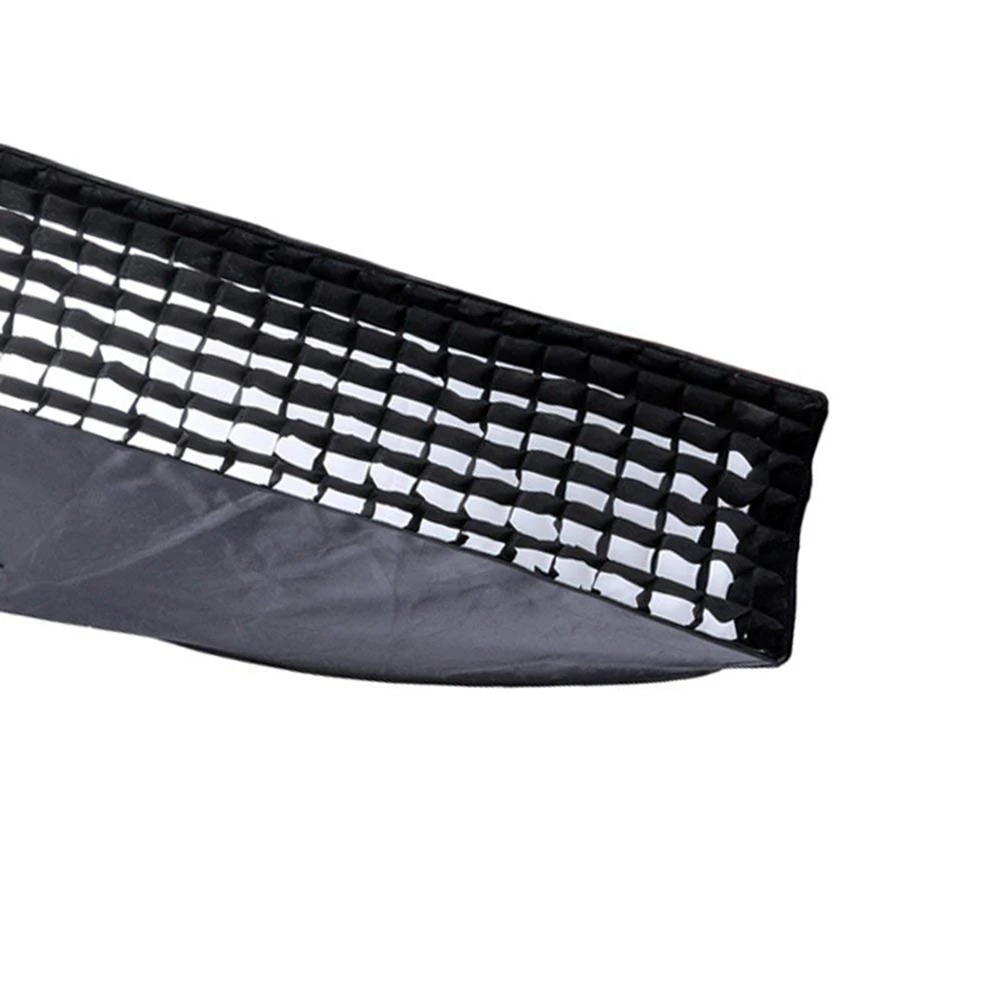 35 X 160cm 직사각형 소프트박스 허니컴 그리드 스튜디오 스트로브 사진 촬영용 메쉬 네트