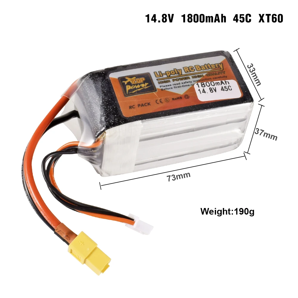 Batterie LiPo 3S 11.1V 1800-5000mAh 30C/45C RC Voiture Camion