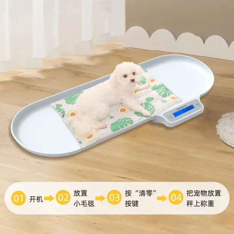 Large and Medium Pet Scales Intelligent Electronic Scale Dog Cat Precise Weigher Dog Cat Puppy Weighing Tool Weighing Scales