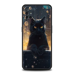 Cartoon Cat Silicone Phone Case - Stylish and Protective Cover Shell for OnePlus 8 5G (A1)