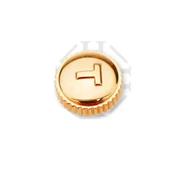 Waterproof Domed Stainless Steel Watch Crown (Rose gold)
