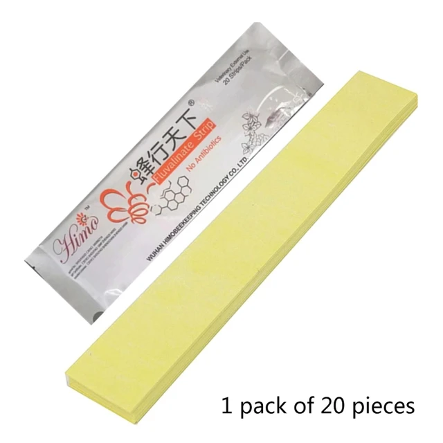 20Db Fluvalinate Csíkok Varroa Méhek Méhészcsíkok Méhészeti Tabletta Termék