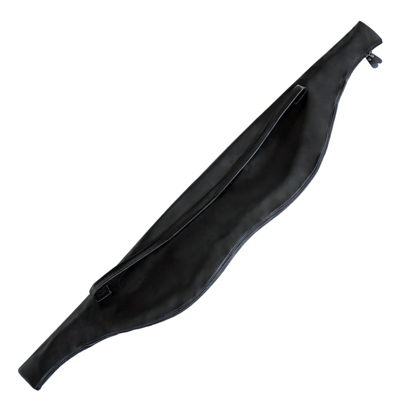 1PC Archery Recurve Bow Bag Case Pocket Soft Leather Archery Hunting Traditional Bow and Arrow Quiver Bag Carry 2