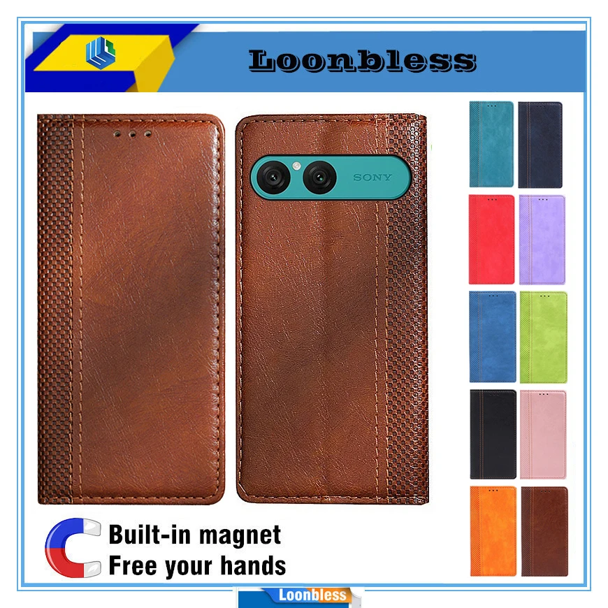 Premium Flip Leather Phone Case Cover