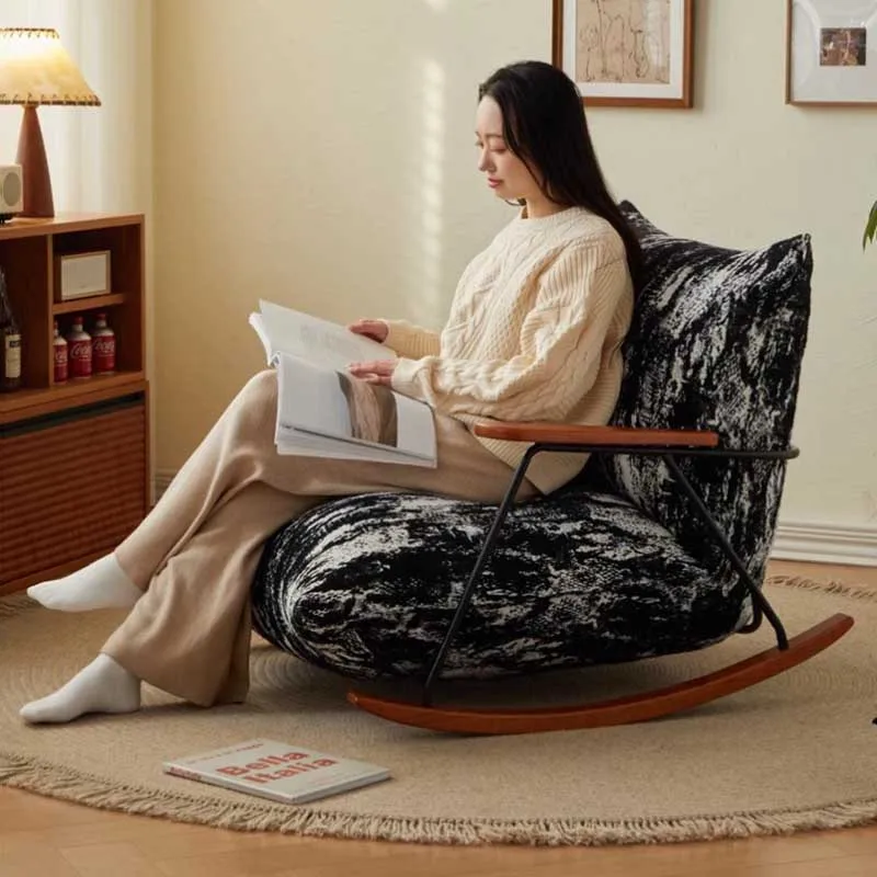 

Modern Simple Arm Rest Chair Back Support Design Floor Living Room Chair Nordic Ergonomic Comfy Cadeiras Design Furniture