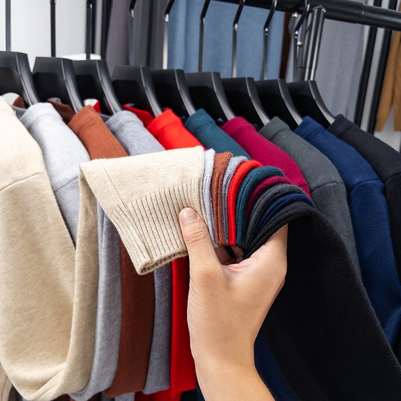 Men's Thick Knit Pullover Sweater, Casual Crew Neck Winter Sweater S8265b0f8324544dab31a71c4410d3b35V