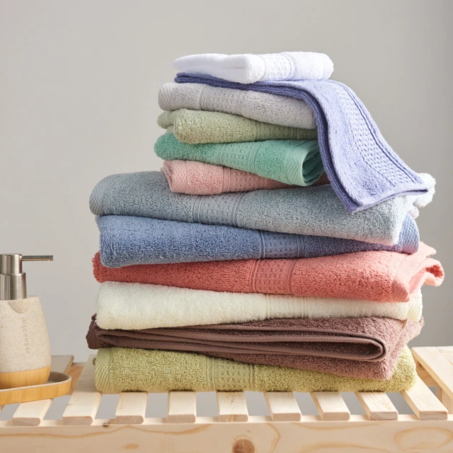 Juego de toallas gruesas de algodón para baño, toalla de ducha grande para  el hogar, Hotel, adultos y niños - AliExpress