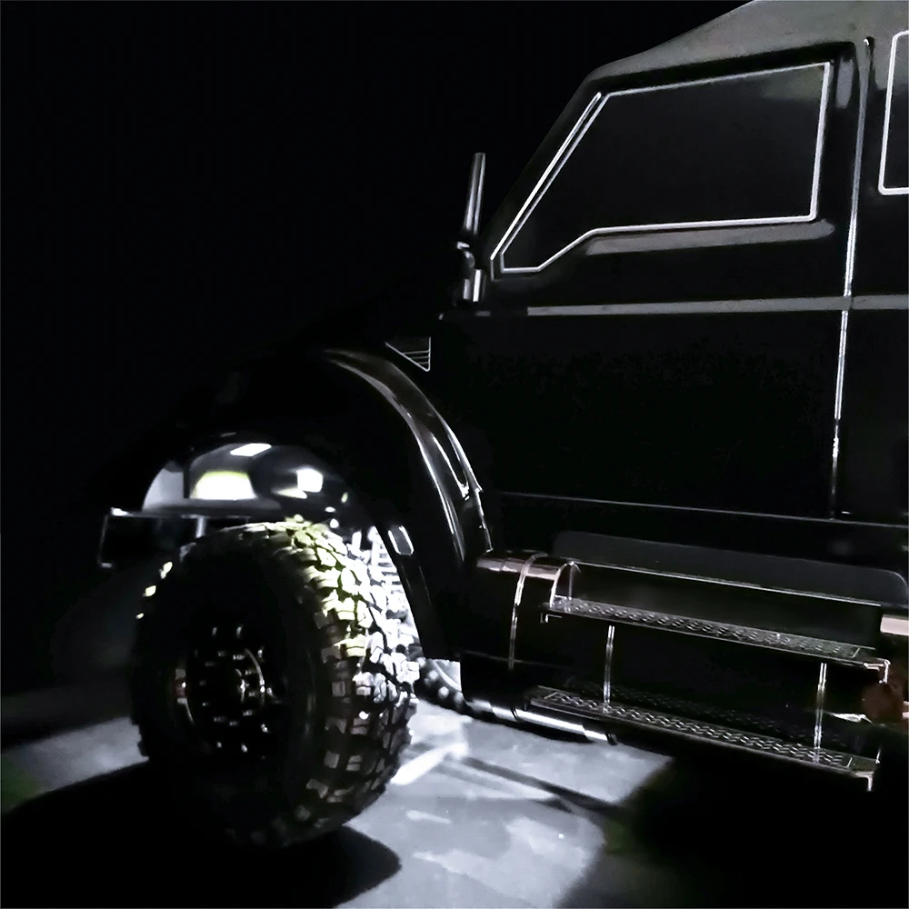 MIBIDAO RC Auto Rad Augenbraue Licht 4/8/10 LED Chassis Lichter Für 1/10 TRX4 TRX6 Dekoration Teile – Detail 8