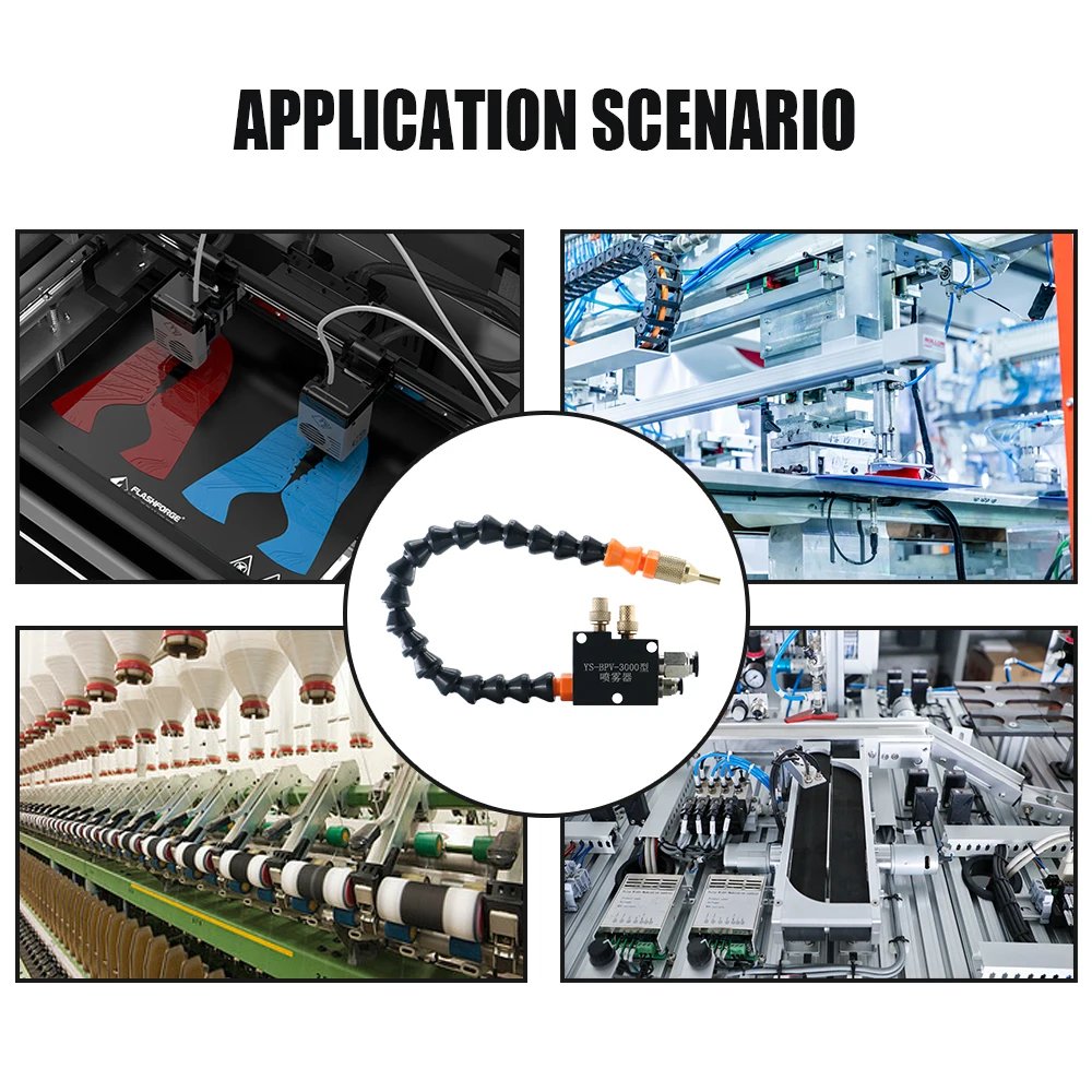 No-Leak Mist Coolant Lubrication Spray System Unit Mist Cooling Sprayer CNC Lathe Milling Drill Engraving Machine Tool coolant spray system