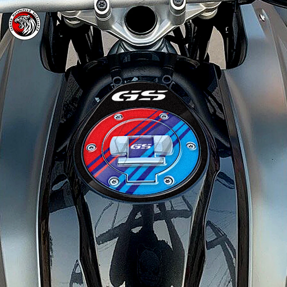 

3D Motorcycle Fuel Tank Cap Sticker Fuel Tank Protector Fit for BMW R1200GS 2013 2014 2015 2016 2017