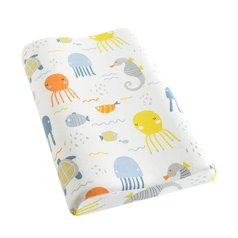 Memory Cotton Pure Cotton Neck Care for Primary School Children Infant Children Kindergarten Nap Children Pillow 6