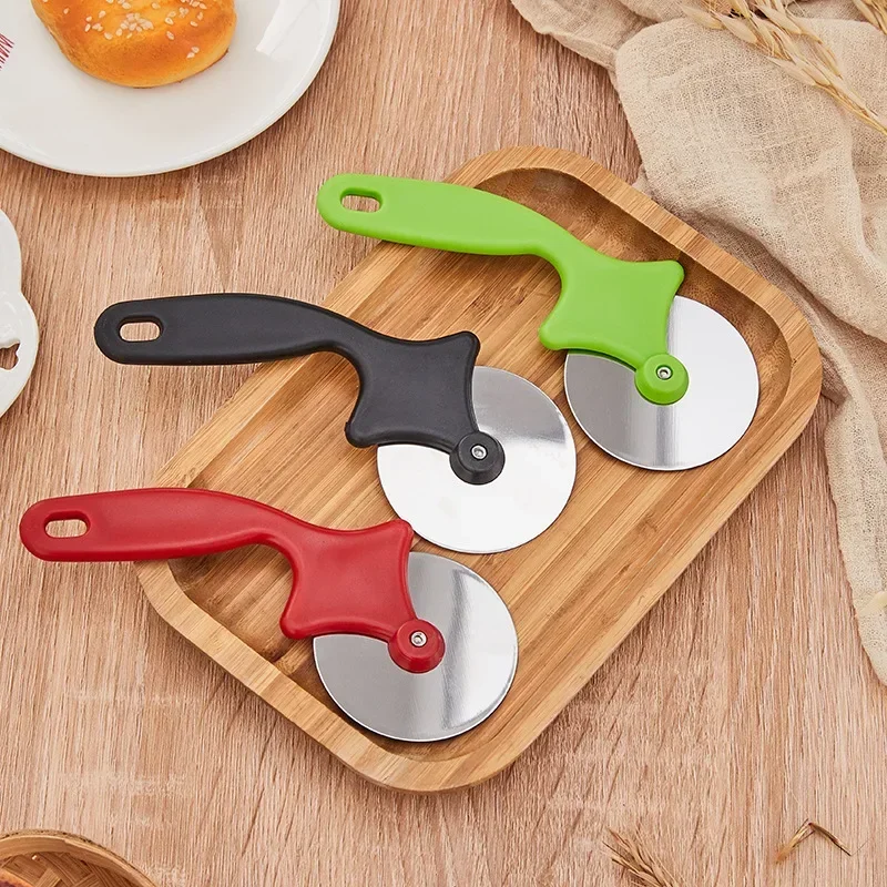 Stainless Steel Pizza Cutter Wheel With Comfort Grip - Sharp Blade For Pizza, Pies, Quesadillas & More - View #5