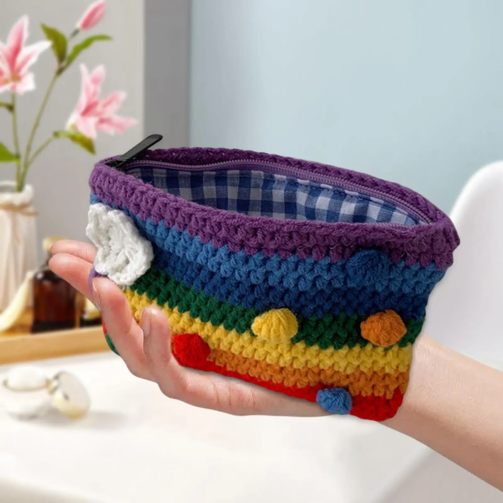 Lovely Handmade Knitting Coin Purse Wool Crochet Animal Pattern Drawstring  Purses for Women Kids Girls Cute Small Wallet Bags - AliExpress