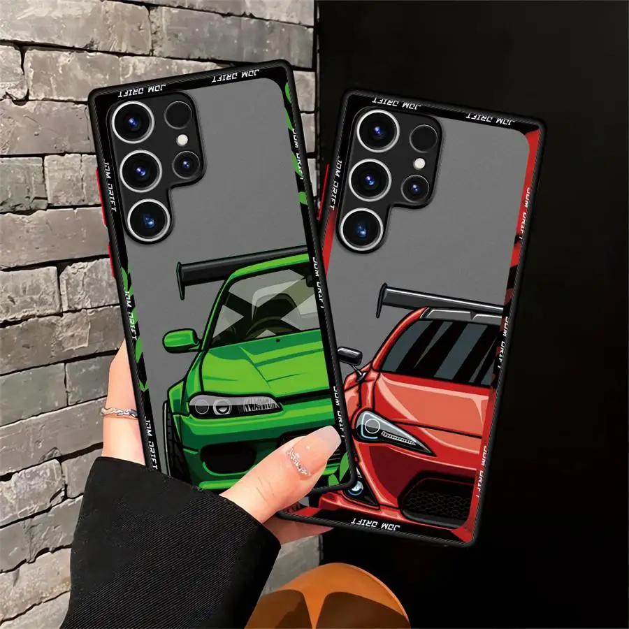 Japanese JDM Drift Design Back Phone Cover Case