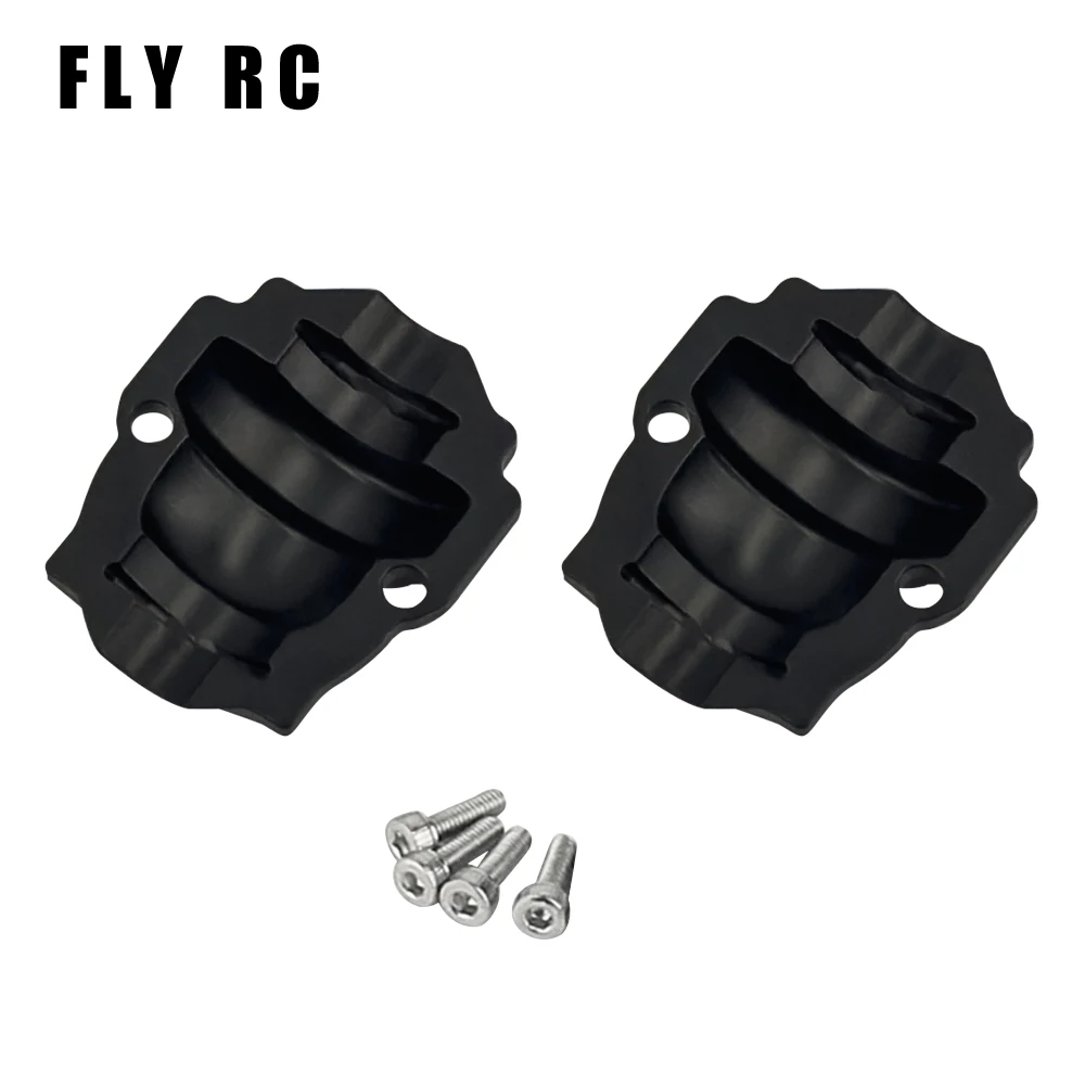 Redcat Ascent 18 Upgrade Parts Brass Differential Covers Front and Rear Axle Diff Cover For Rc Car Crawler Accessories 1/18 2
