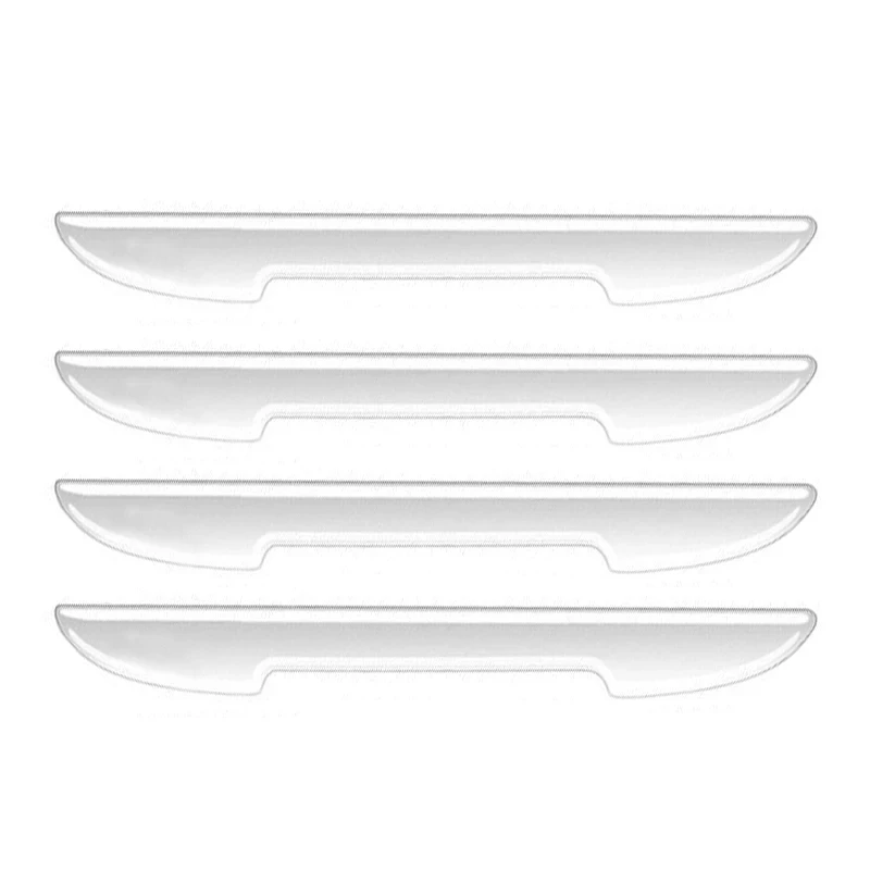 Carbon Fiber Look Door Edge Protective Strips - Scratch-Resistant & Anti-Collision 4/8pcs Set