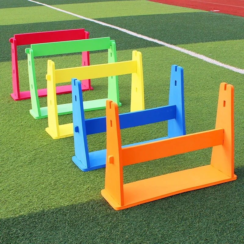 

Soft Hurdles for Primary and Middle School Students Kindergarten Sports Funny Track and Field Sports Equipment foam