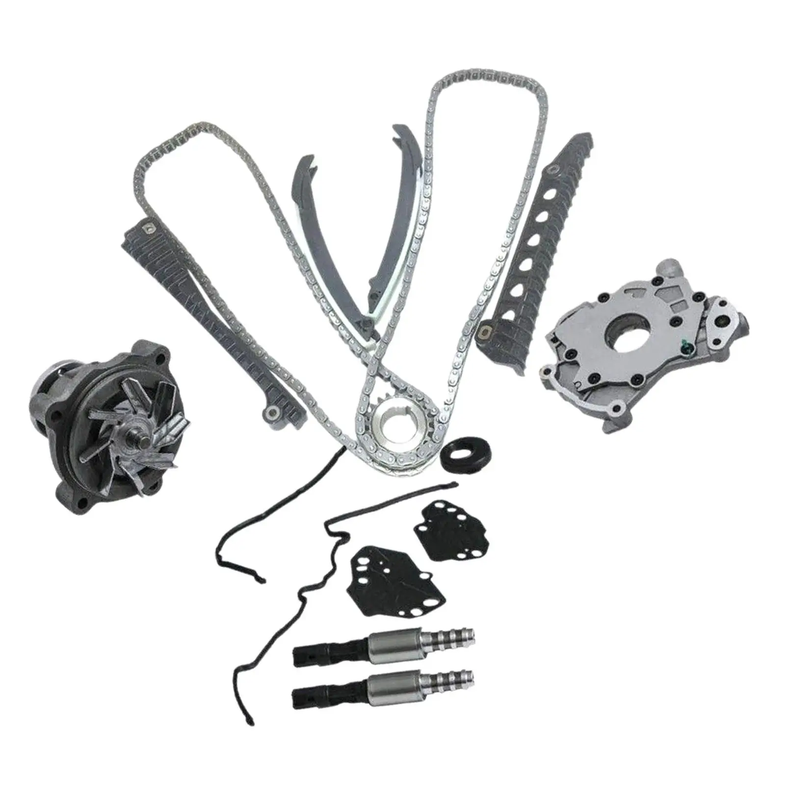 Timing-Chain-Oil-Pump-Cover-Gasket-Repair-Kit-Replacement-3L3Z6M280ea ...