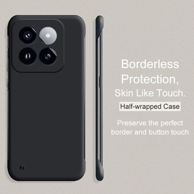 Ultra-Thin Candy Color Borderless Hard Case - Sleek Protective Back Cover Coque