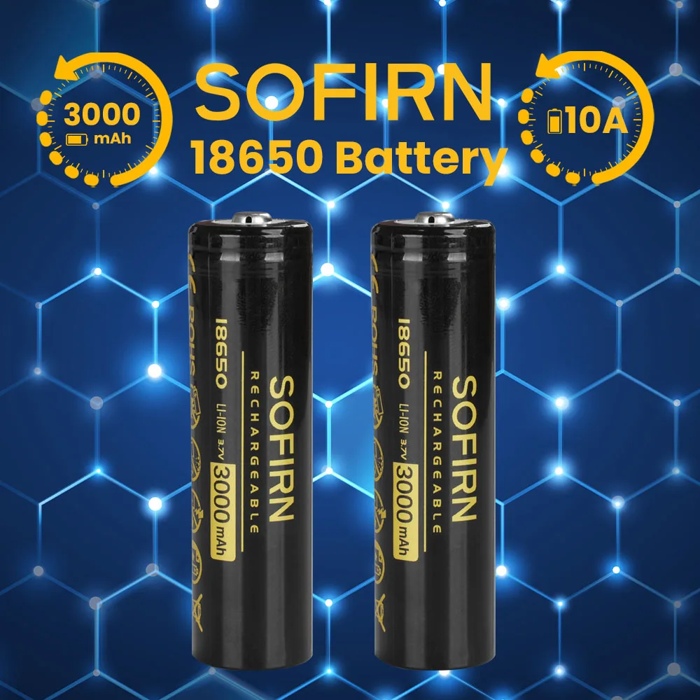 Ohm Life 18650|sofirn 18650 3000mah 3.7v Li-ion Battery For