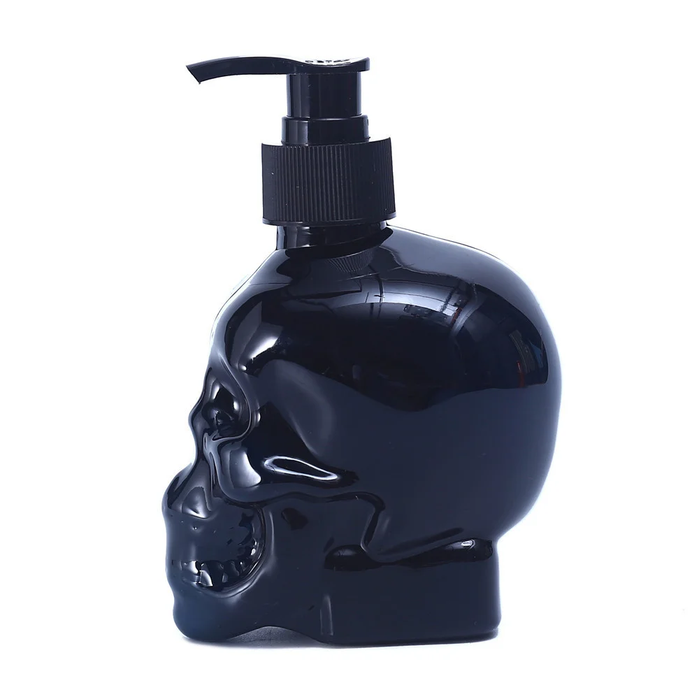 Soap Dispenser 350ml Skull Shape Fillable Bottle