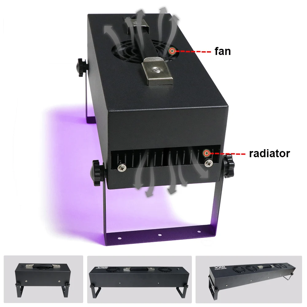 UV 경화 UV 램프 365nm 395nm 회로 기판 수리 무영접착제 그린 오일 감광성 수지 3D 프린팅