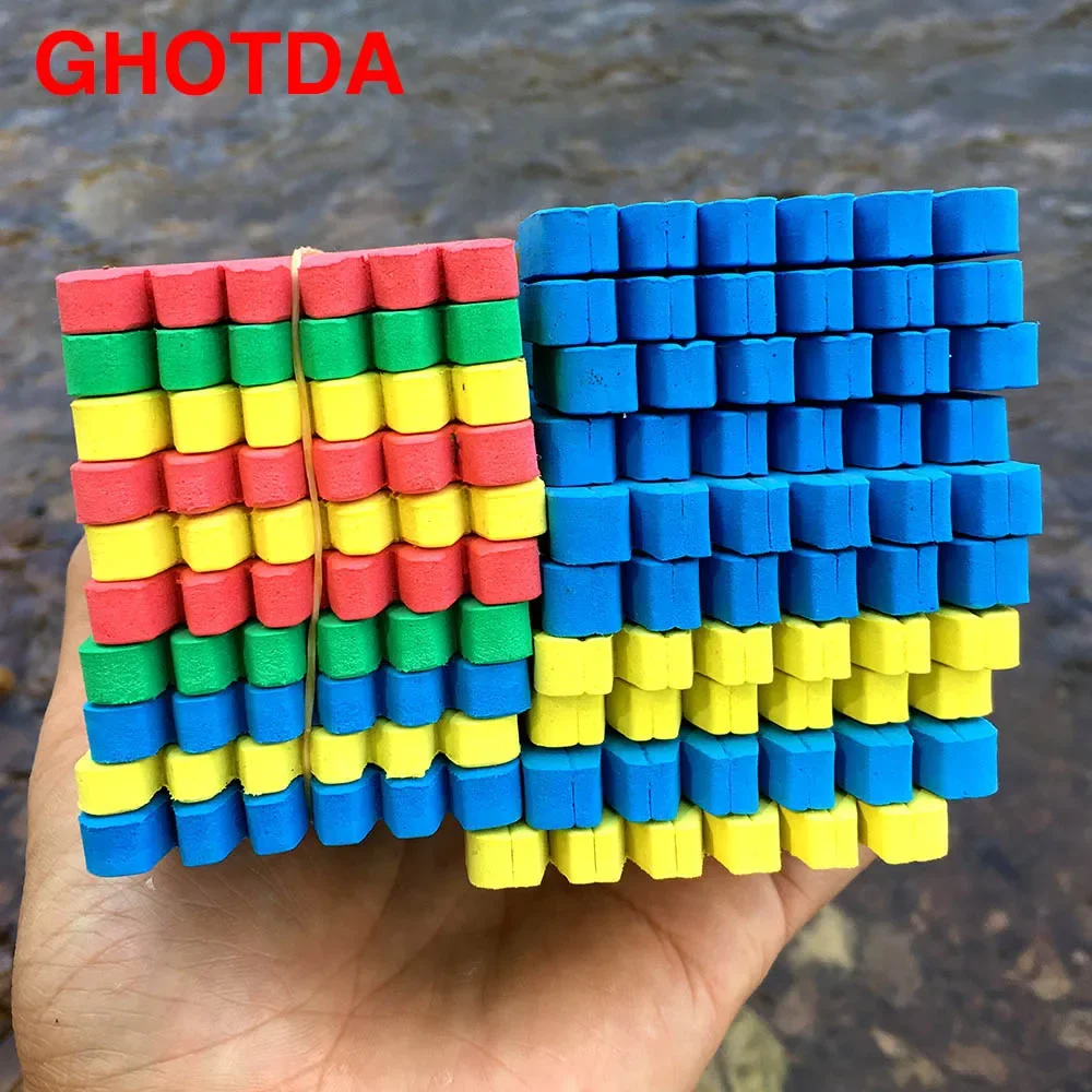 Fishing Foam Storage Panels Winding Line Bait Fishing Trace Wire Trap Holders EVA Hook Plate Face Cruciana 10 Pcs