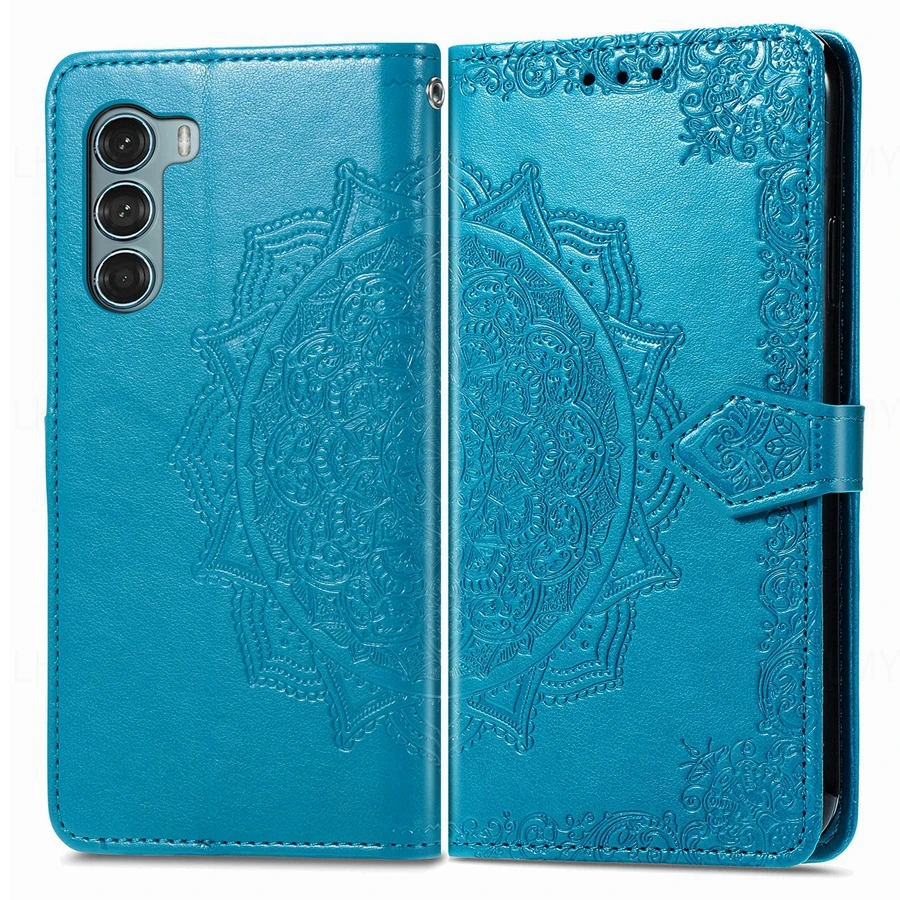 Floral Leather Wallet Flip Cover – Stylish and Elegant Design