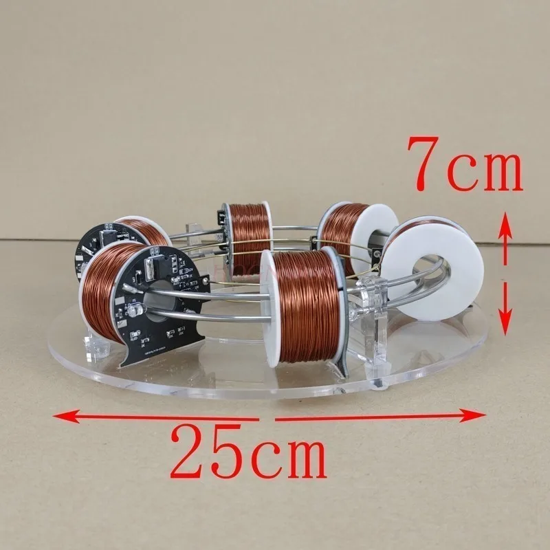 physics Electromagnetic cyclotron ring accelerator scientific experimental equipment novel and exotic physics homemade teaching physics experimental equipment