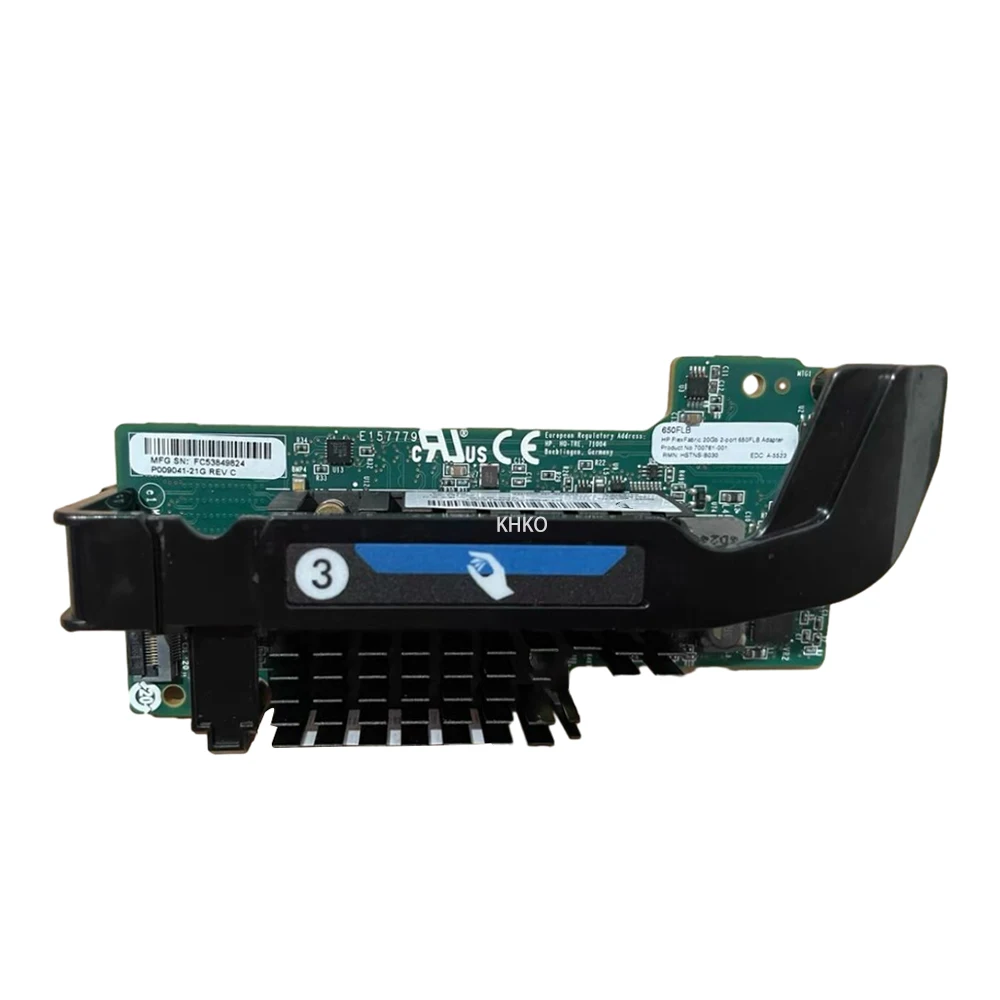 

Usrd Original 700763-B21 700761-001 701536-001 650FLB 20GB G9 Blade Network Card Network Adapter FLEXFABRIC 20 GB 2-PORT