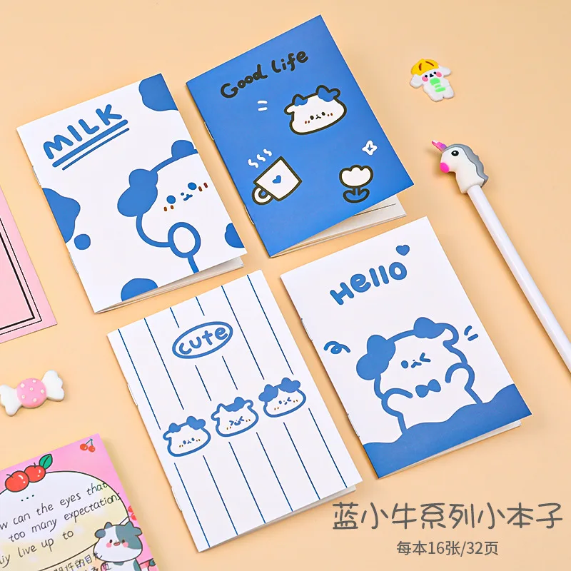 Korean Stationery Small Notebook Cartoon Notepad Soft Copy Kindergarten Pupil Prize Small Gift