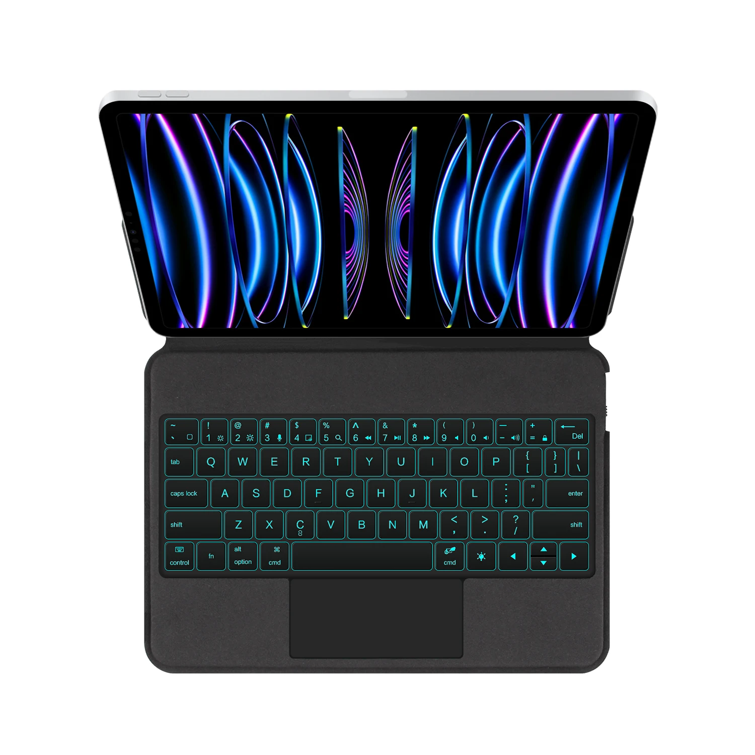 Magic Keyboard Teclado For iPad Pro 11 1st 2nd 3rd 4th Gen Air 11 inch Air 4 5 Case Spanish French Korean Arabic Smart Keyboard
