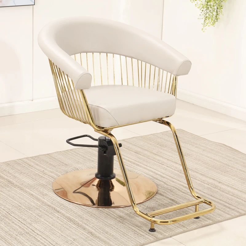 

Manicure Hair Special Barber Chair Haircut Stool New Barber Chair Swivel High-end Dyeing Hair Silla Barberia Luxury Furniture