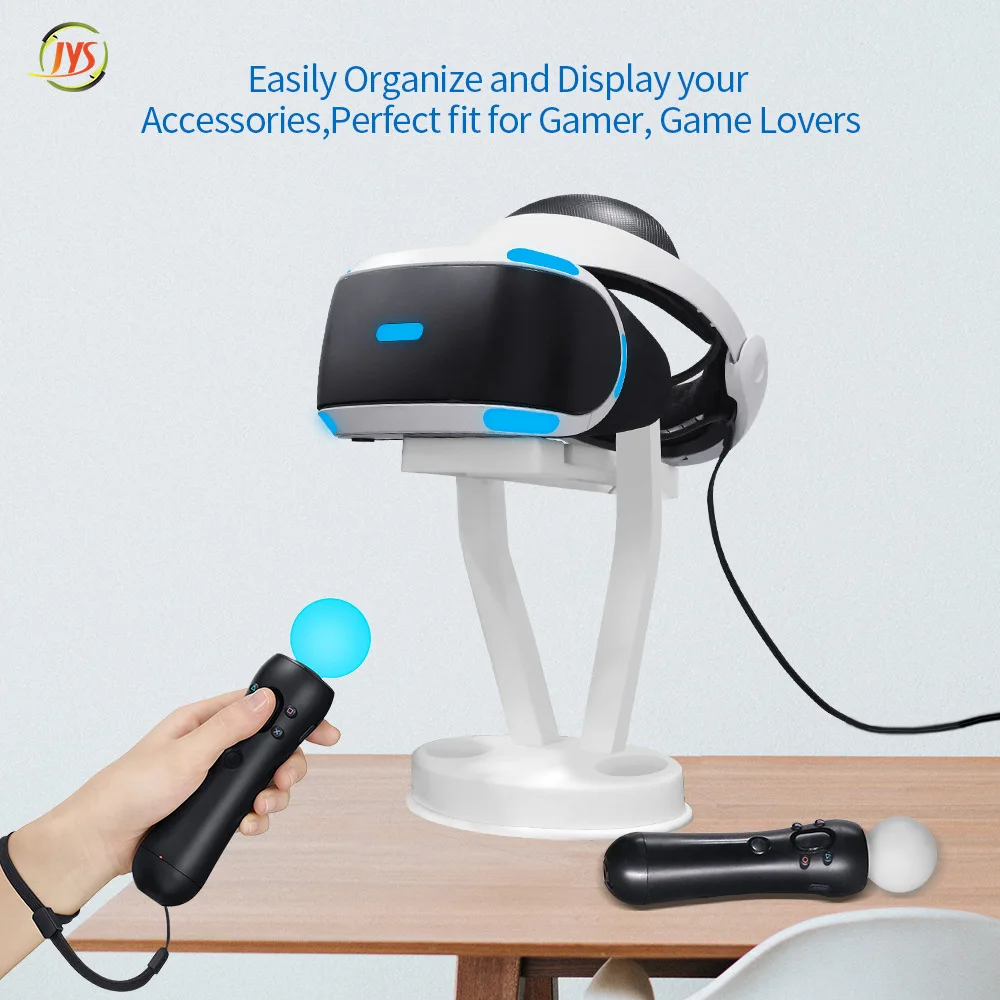 VR Stand For Oculus Quest 2 VR Headset Display Holder Controller Base Desktop Organizer For Oculus Quest 2 PS Move Accessories