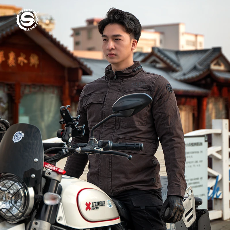 SFK new motorcycle riding clothes Retro 