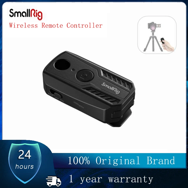 

SmallRig Wireless Remote Controller for Sony / for Canon / for Nikon Cameras 10 m Remote Control 3902