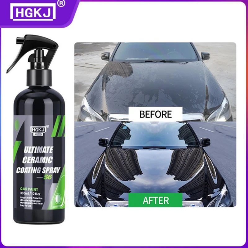 

Ceramic Car Coating Liquid Glass Wax Paint Care Polishing Paste Nano Hydrophobic Quick Coat Car Care Kit Auto Detailing